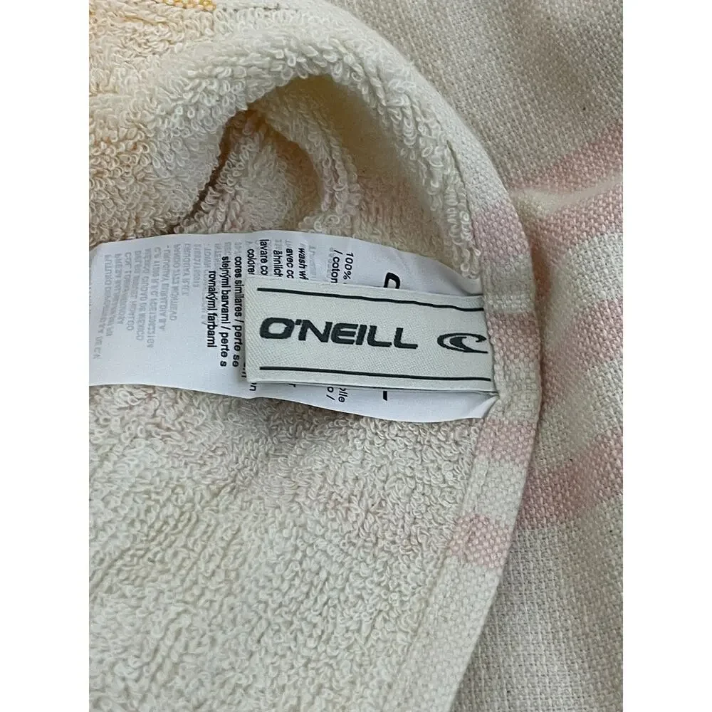 O’neill Towel NEW Beach Thick Heavyweight Cotton Sauna Gym Yellow N146